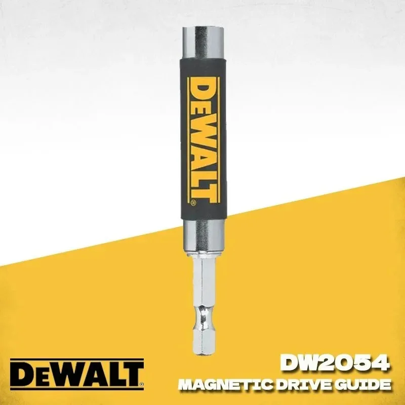 

DEWALT DW2054 Компактный магнитный держатель наконечника бит 1/4 дюйма Компактная направляющая для привода бит с быстрым нагрузкой Аксессуары для электроинструментов DW2054B