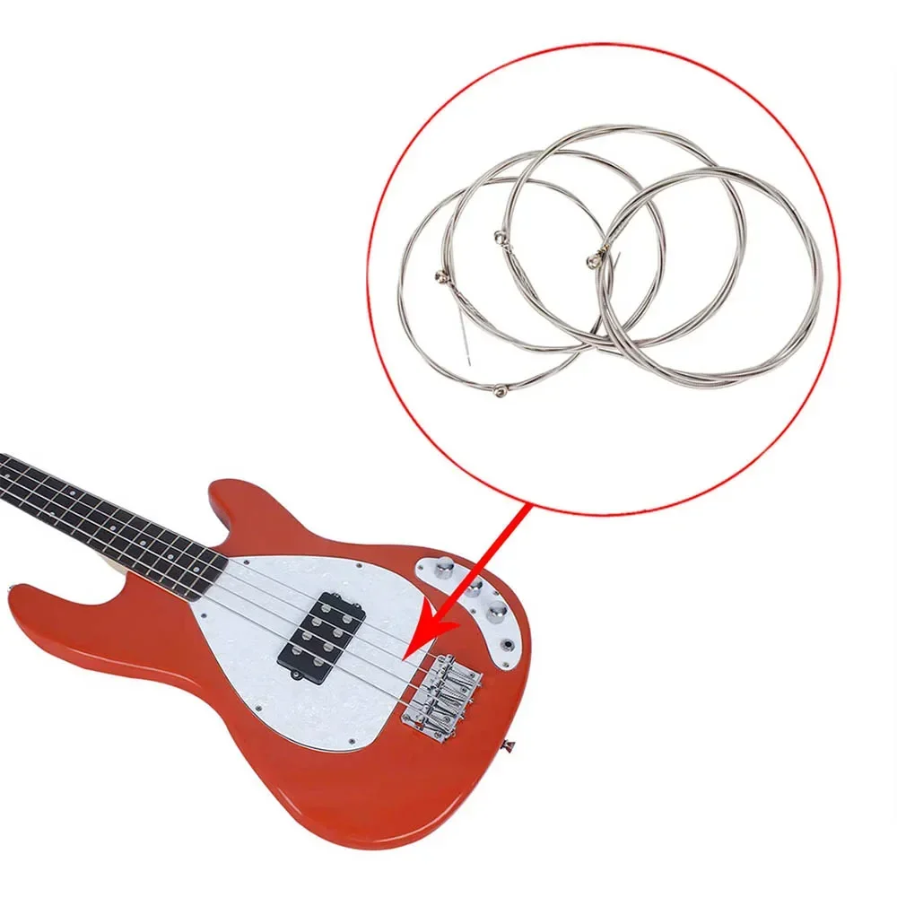 Electric Bass String Nickel Alloy Wrapped String B103 PVC Bag Stringed Instrument Accessories Bass Parts