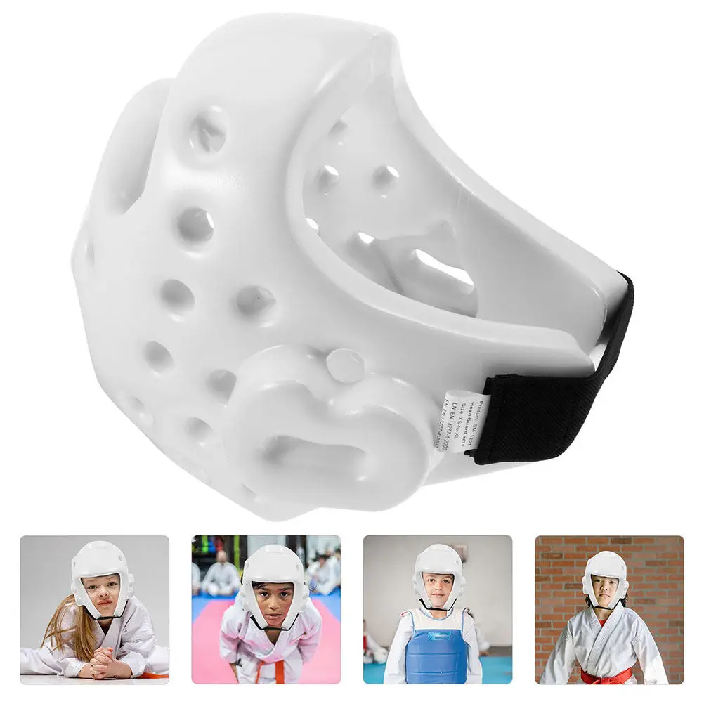 Thick Comfortable Adjustable Boxing Headgear with Breathable Padding for Taekwondo Karate Sparring Wrestling Safety Protection