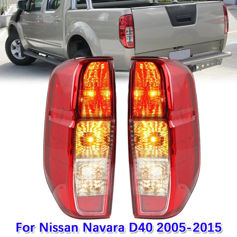 1pc Car Tail Light Rear Brake Turn Signal Light for Nissan Navara D40 2005-2015 (with/without Bulbs and Harness)