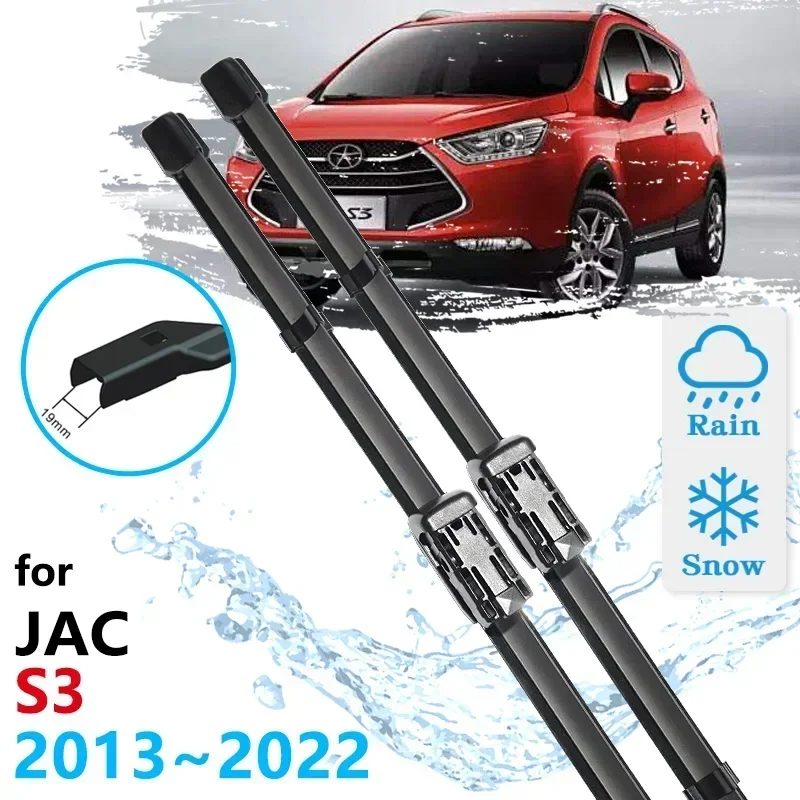 สําหรับ JAC S3 2013 2014 2015 2016 2017 2018 2019 2020 2021 2022 กระจกกระจกอุปกรณ์เสริม Windows รถใบปัดน้ําฝนด้านหน้า