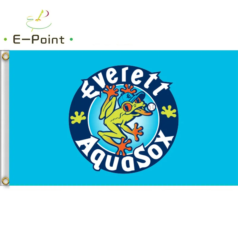 

Флаг Everett AquaSox, размер 2 фута * 3 фута (60*90 см), размер 3 фута * 5 футов (90*150 см), рождественские украшения для дома, баннер