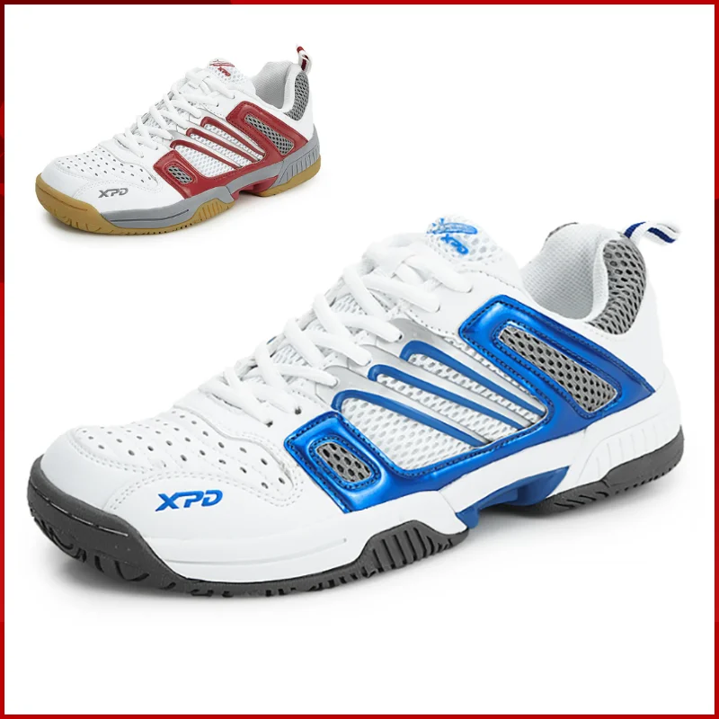 

Brand XPD Big Size 47 46 Classic Style Badminton Sneakers Men Women Breathable Rubber Anti Slip Tennis Shoes Outdoor Sport Shoes