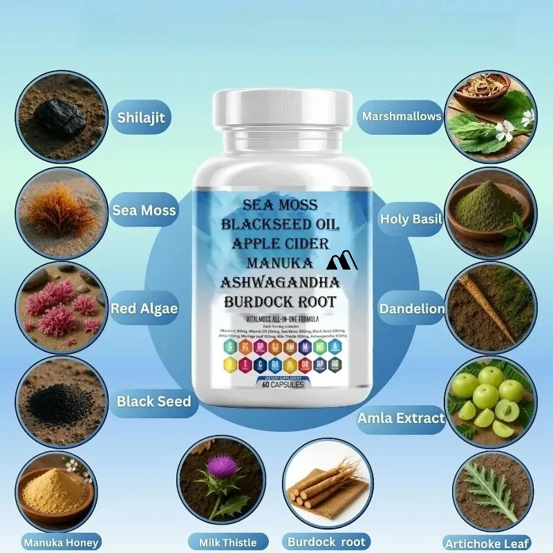Black Seed Oil Capsule - Kompleks Rempah Laut Mengandung Minyak Biji