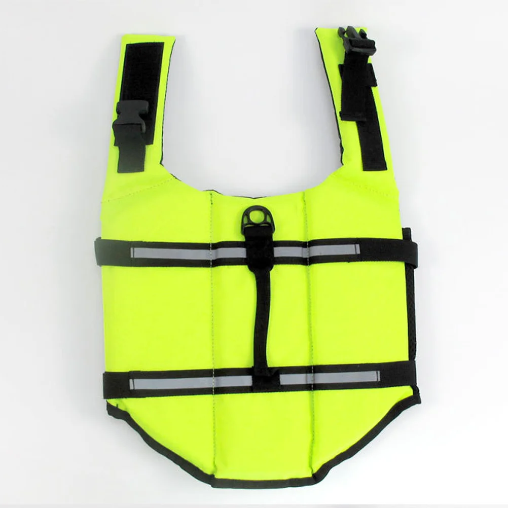 سترة نجاة للحيوانات الأليفة Xs سترة أمان خضراء قابلة للتنفس سريعة الجفاف للسباحة على الشاطئ والأنشطة المائية الخارجية