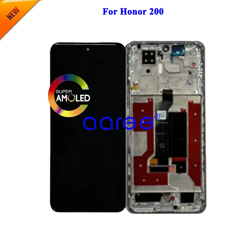 New Model Amoled LCD Display For Honor 200 LCD For Honor 200 Display LCD Screen Touch Digitizer Assembly