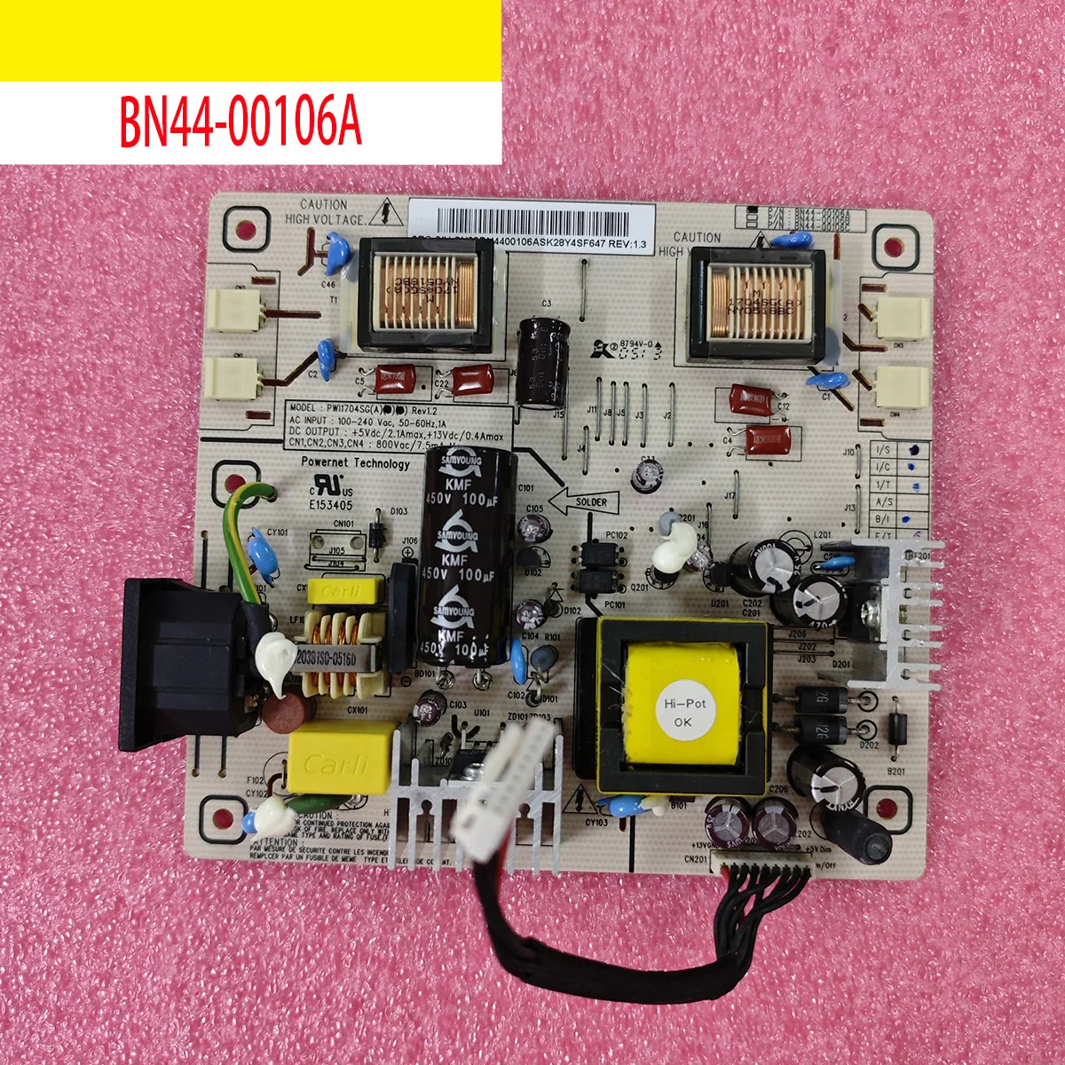

Плата питания Samsung 711N/710N/713N/911N BN44-00106A PWI1704SG (A)