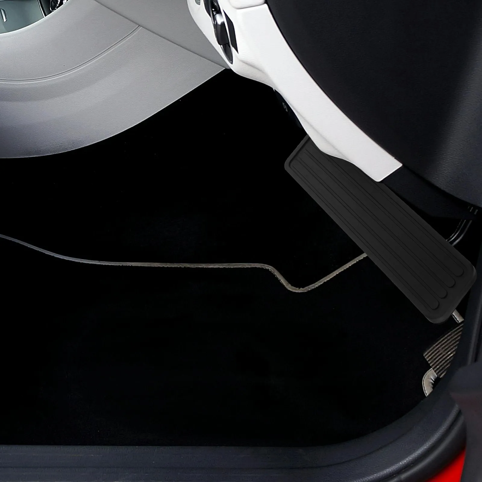 Forklift Accelerator Pedal Pad Rubber Heavy Duty Anti Slip Brake Clutch Cover Oil Weather Resistant Easy Install