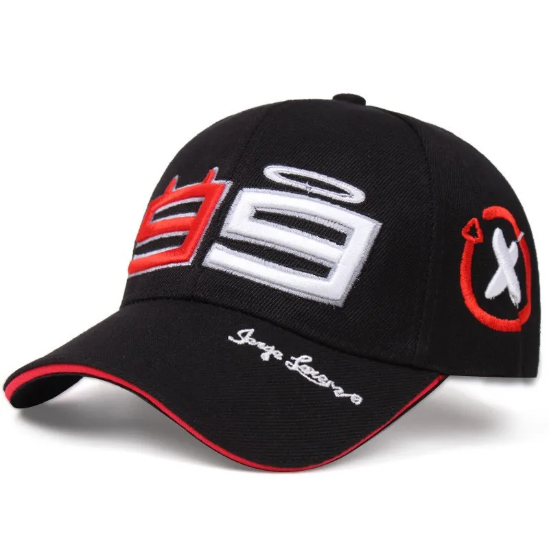 Cotton Embroidered Outdoor motorcycle 99 Hat cross-country race car Team moto gp Racing baseball cap man woman gift sunhat