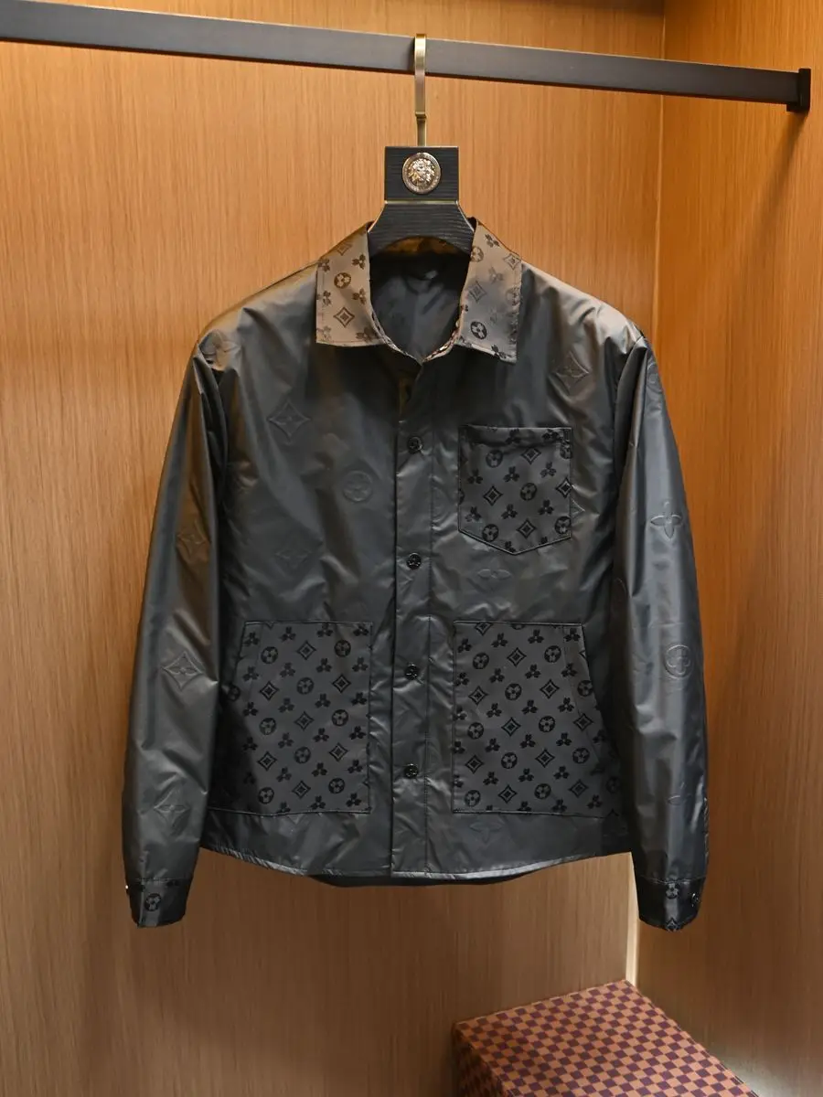 

Coat Men's Shirt Collar Jacket Men's Top Spring and Autumn Simple Spring and Autumn Breathable