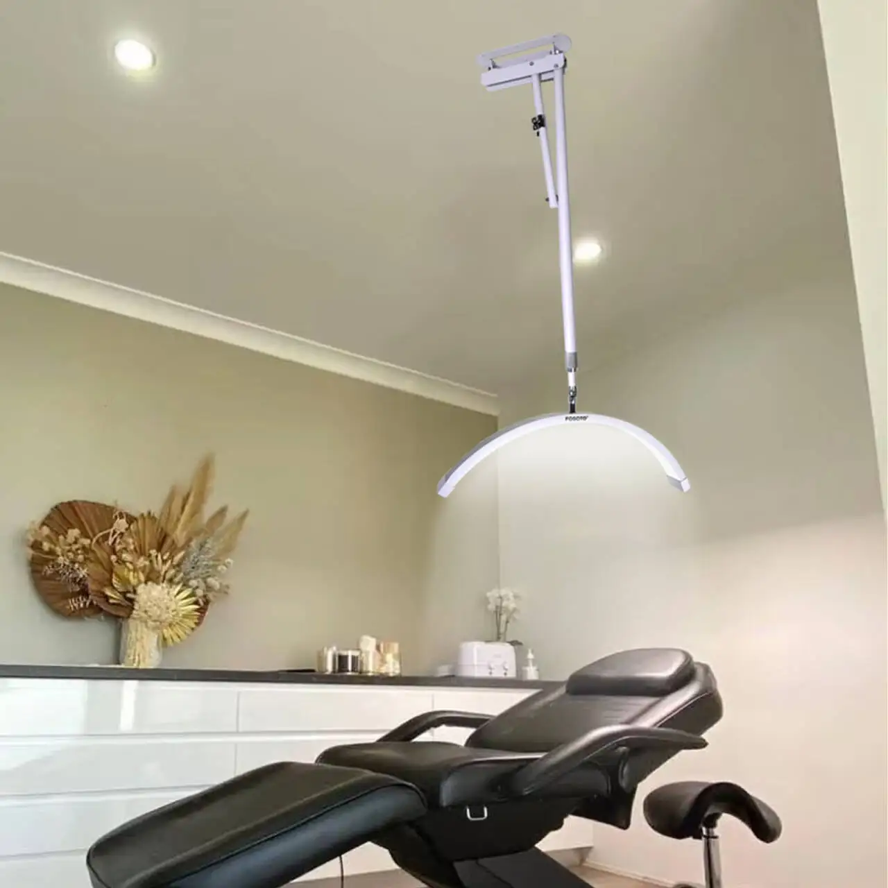 Fosoto 40 W LED-Halbmondlampe zur Wandmontage, Fülllicht, LED-Deckenleuchte für Barbershop, Wimpern, Nagel, Schönheitssalon – Detail 5