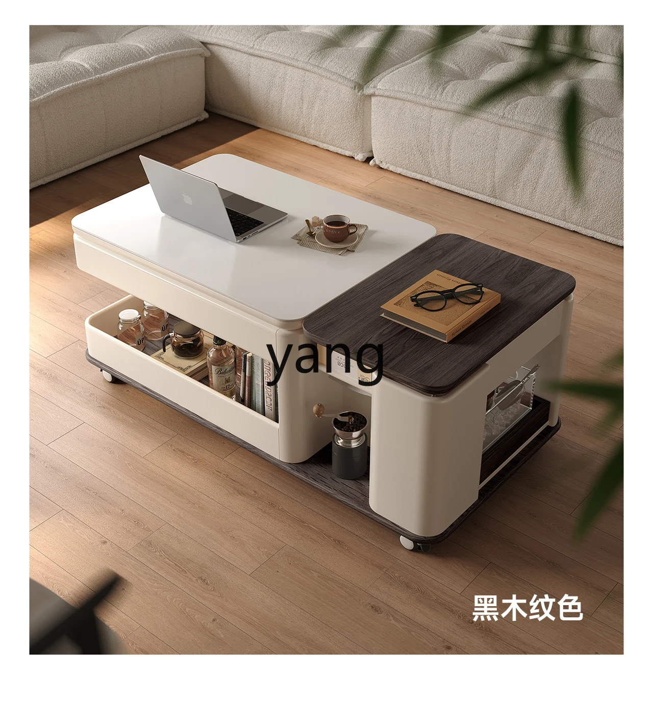 مكتب LMM Home حديث وبسيط وقابل للتعديل ومتعدد الوظائف