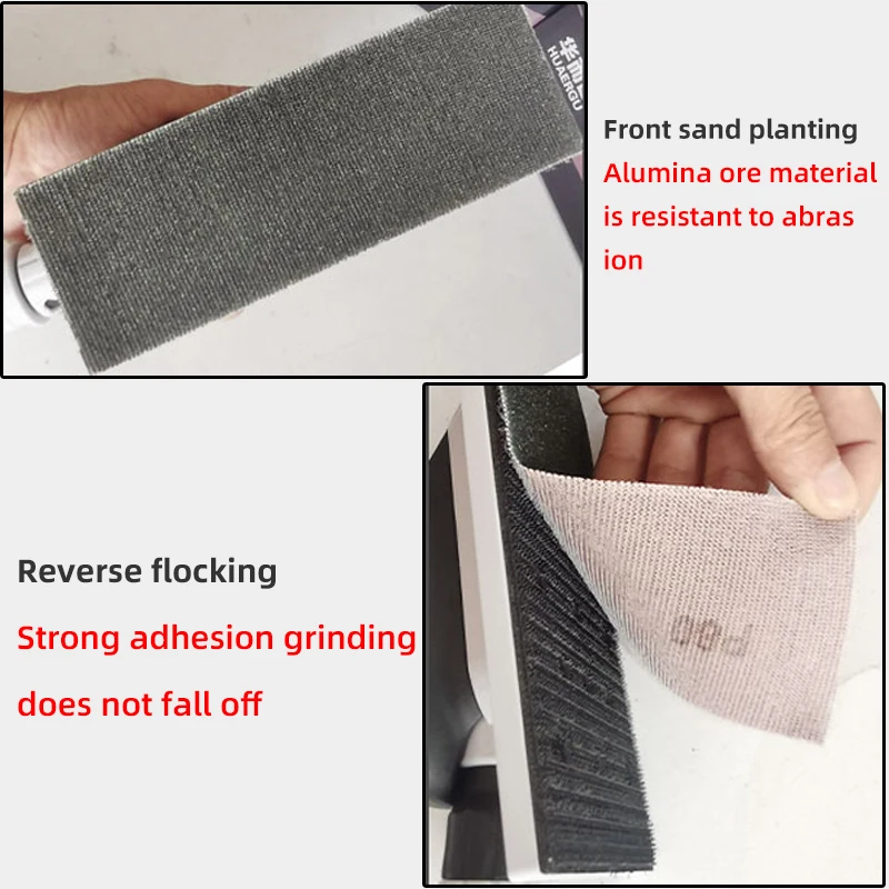 Suitable For MIRKA Mesh Sand 70/198mm Square Dry Ground Mesh Sandpaper Sand Suction Flocking Abrasive Rectangle 80-400Grit 10Pcs