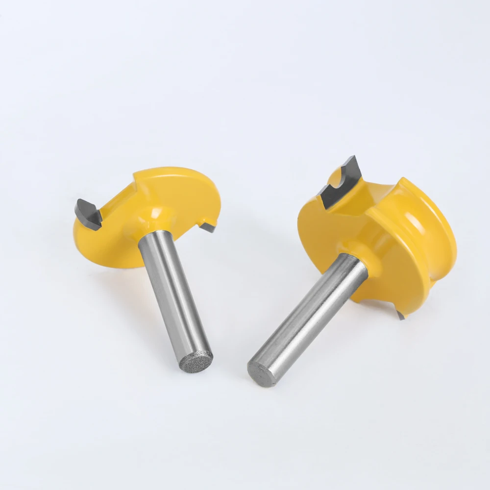 LAVIE 2-teiliges Fräser-Set mit 8 mm Schaft für Kanu-Flöten und Perlen, Holzbearbeitungs-Fräser aus Legierung, Holztenon-Fräser, Fräswerkzeuge MC02034 – Detail 6