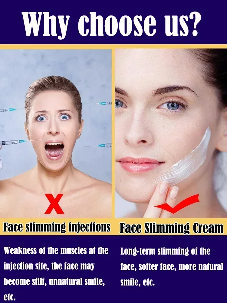 V-Shaped Slimming Face Cream Face Lifting Firming Double Chin Removal Facial Slimming Products Facial Slimming Products