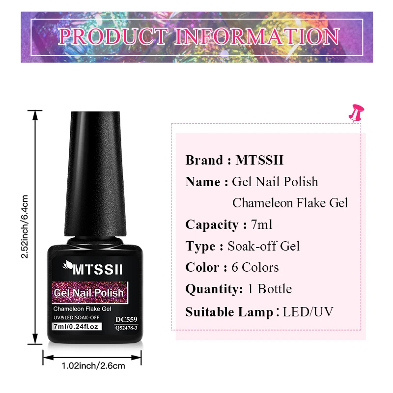 Mtssii-Esmalte Gel Semi Permanente, Soak Off Nail Art, Verniz Manicure, Verniz Manicure, Geléia Marrom, Nude Transparente, Verão Nude Rosa, 7ml