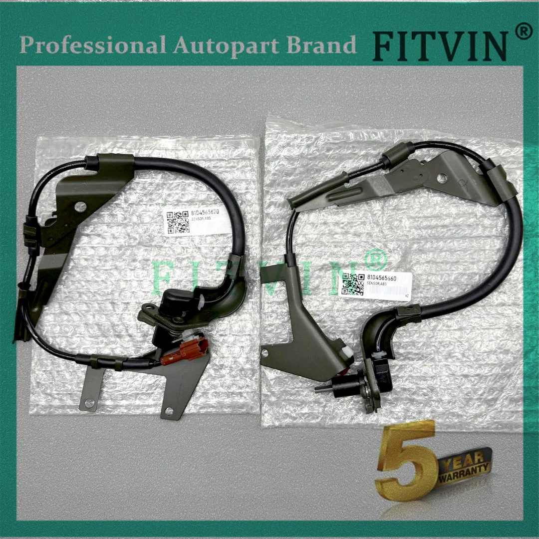 Front 8104565660 8104565670 Wheel Speed ABS Sensor for Isuzu Amigo Isuzu Rodeo Honda Passport Opel Vauxhall Frontera 1998-2004