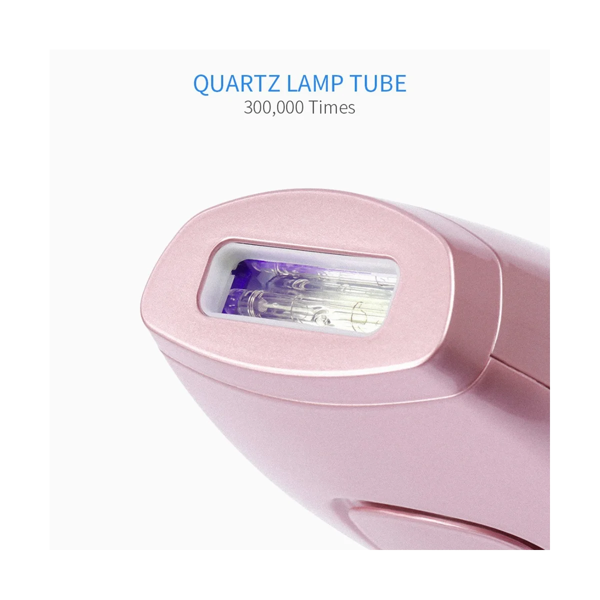 痛みのない電気レーザー脱毛,電気脱毛機,ピンク,EUプラグ,5レベル