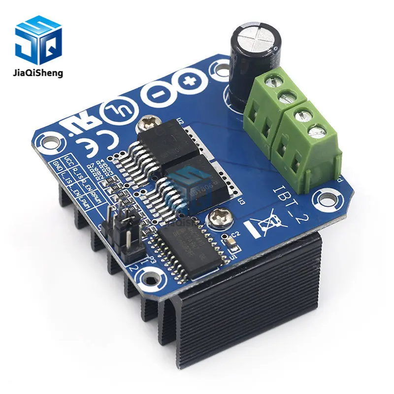 1pcs Double BTS7960 43A H-bridge High-power Motor Driver module/smart car/