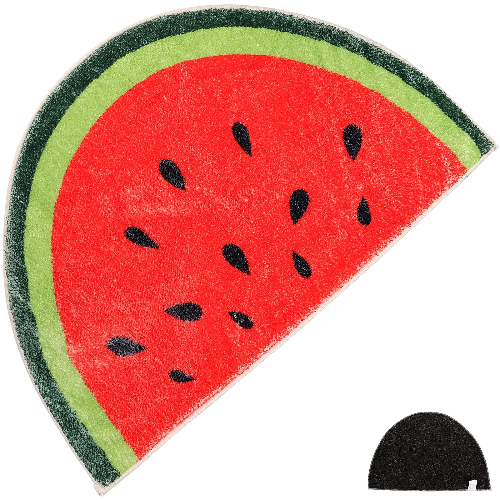 

Watermelon Bath Mats Red 40x60cm Absorbent Kitchen Rugs Door Mat Indoor Entrance Bedroom Decor Foot Mats