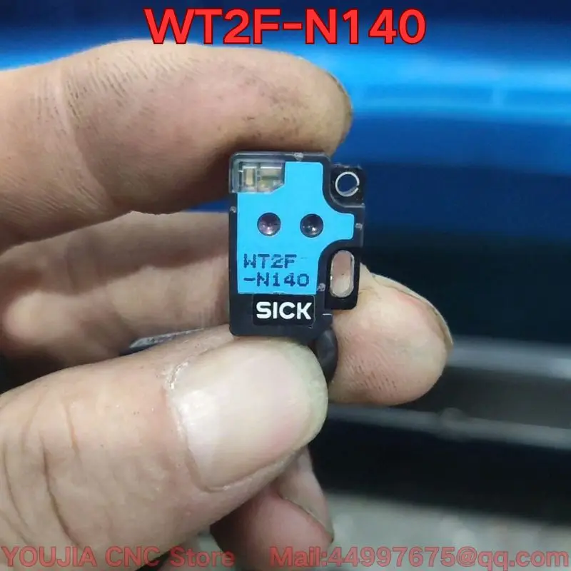 

Функциональный тест б/у фотоэлектрического датчика WT2F-N140 нормально.