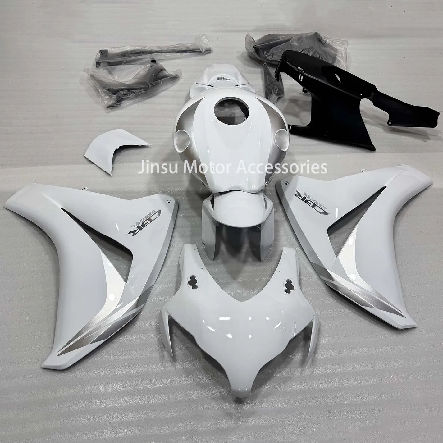 

Новый комплект обтекателей из АБС-пластика, подходящий для HONDA CBR1000RR 2008 2009 2010 2011 08 09 10 11 Комплект кузова жемчужно-белого цвета
