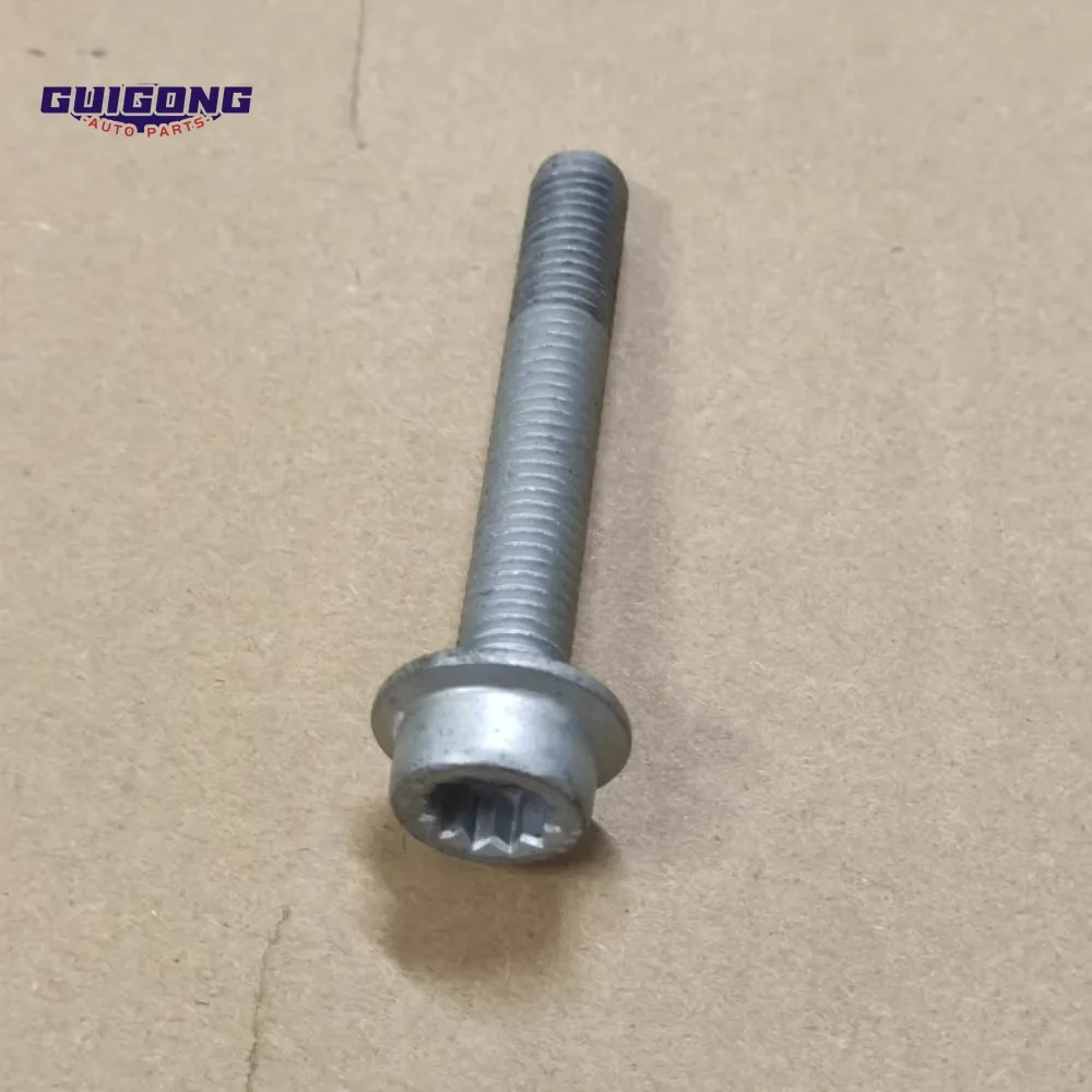 GUIGONG Genuine Round Head Multitooth Screw M10*65 for Volkswagen  Car Accessories