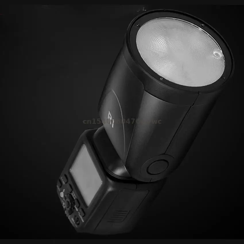 Imagem -06 - Luz de Flash Velocidadelite Cabeça Redonda 2.4g sem Fio Ttl 8000s 5600k Temperatura de Cor 76ws 16 Canais Triopo-r1