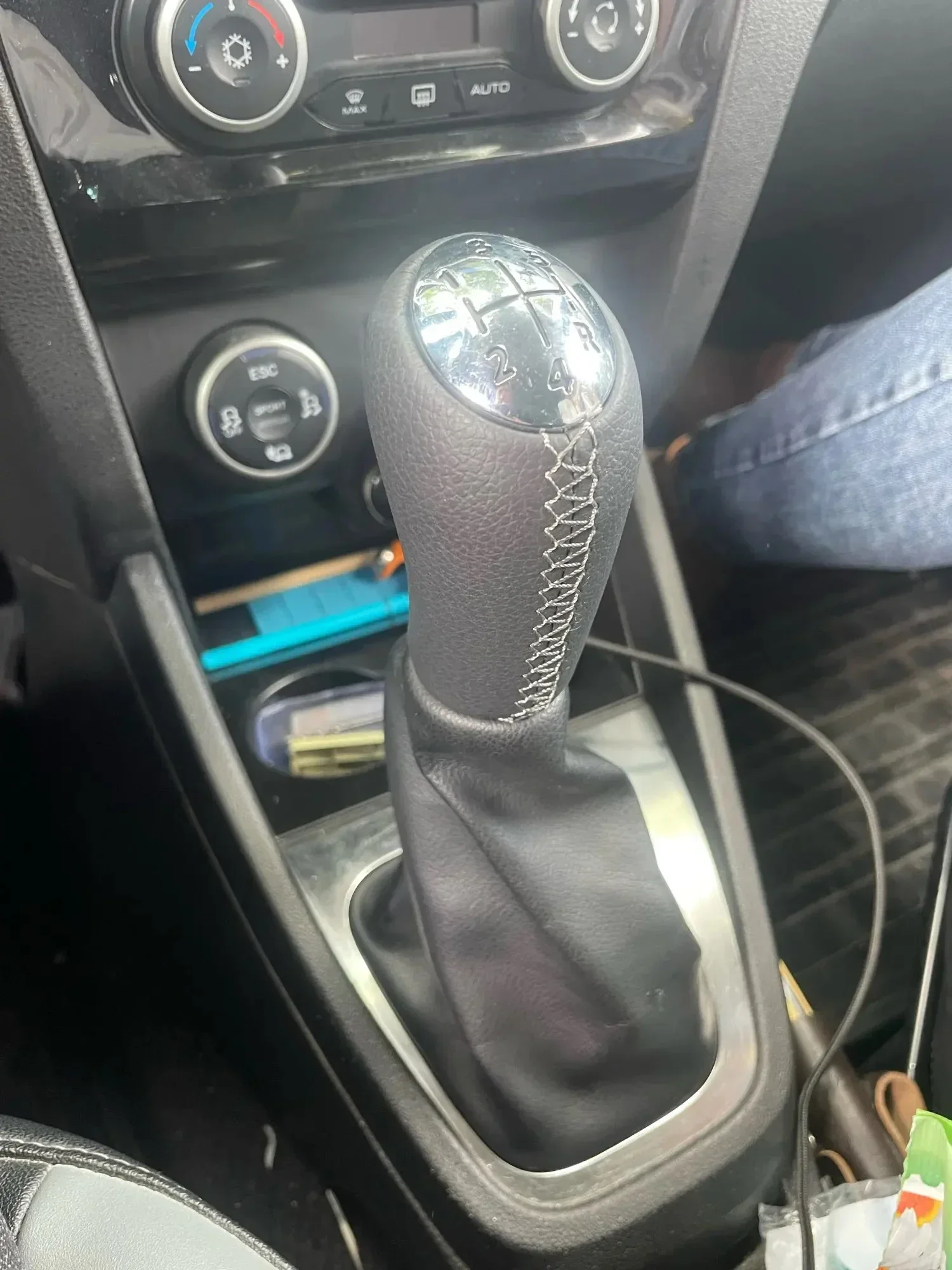 Pommeau de levier de vitesse pour Renault Captur 2013 J87 Kaptur Mitsubishi ASX Samsung QM3, adaptateur de liaison de câble, levier de stylo, douille