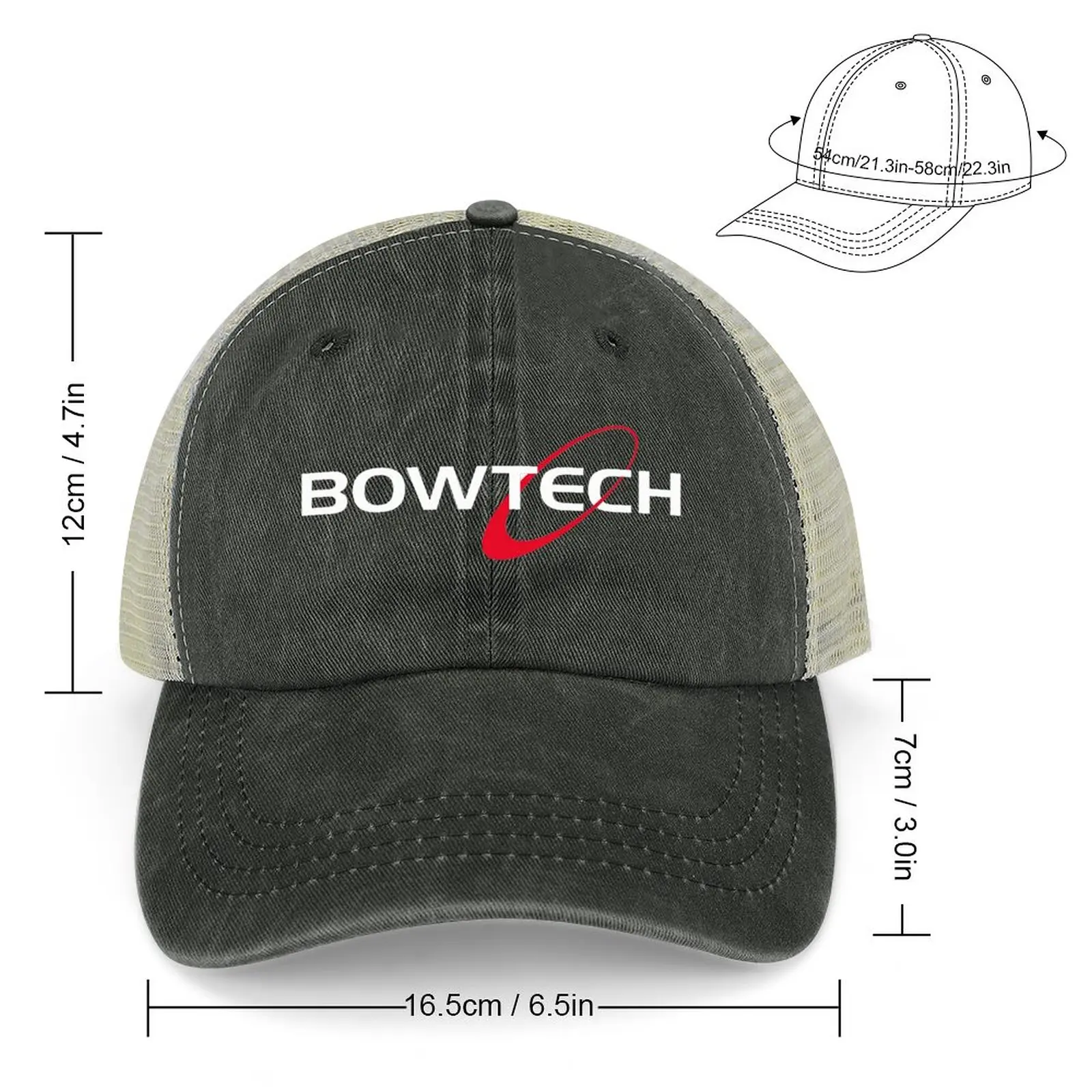 Bowtech Archery Logo Cowboy Hat Fashion Beach Hat Luxury Brand New In The Hat Golf Hat Women Men's