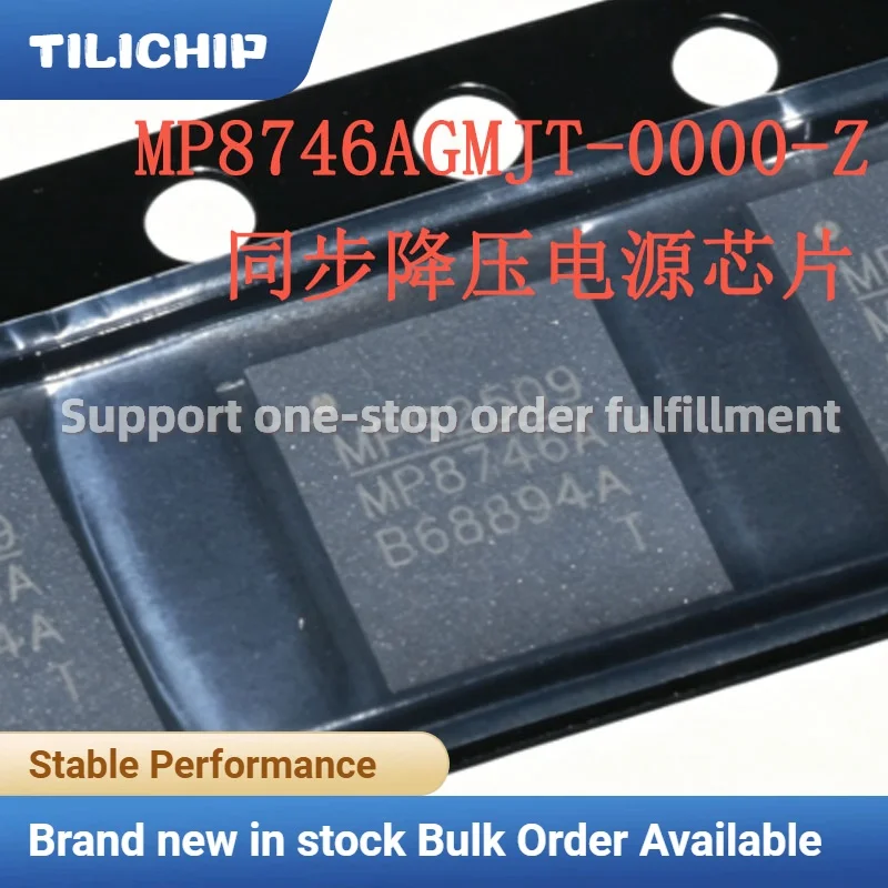 1PCS Brand new MP8746AGMJT-0000-Z QFN MP8746A Synchronous Buck Power Supply Chip Original IC