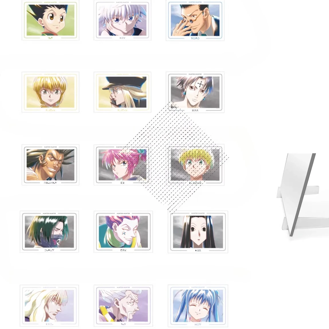 Игра Gon Freecss Killua Zoldyck Kurapika Reorio акриловая кукла-подставка аниме Хикоа Сяронорк фигурка модель тарелка косплей игрушка в подарок