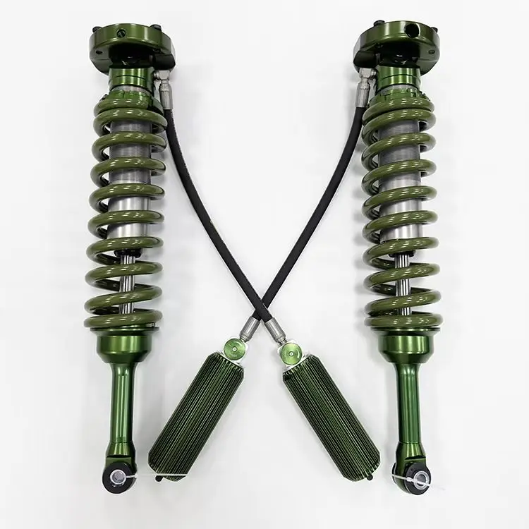 4X4 hard cross-country smooth road 2-4 inch 2.5/2.25 pipe diameter compression adjustable 12-segment military green custom model