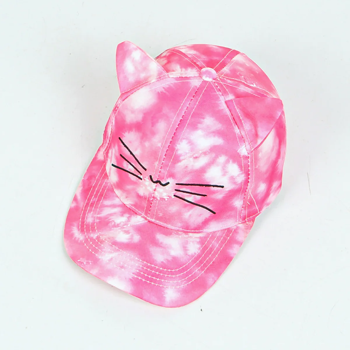 Doitbest Kat Borduren Kids Baseball Caps Jongen Meisje Outdoor Verstelbare Zonneklep Hoed Kinderen Hip Hop Hoeden Voor 2 tot 8 Jaar