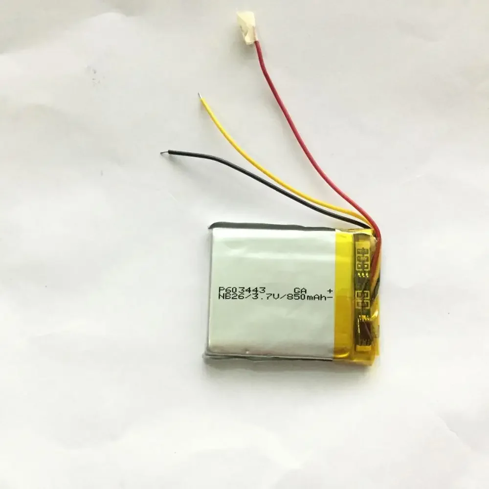 

Новый горячий ПЛ 653442 аккумулятор X10 E Road 5-дюймовый навигационный GPS перезаряжаемый полимерный литий-ионный аккумулятор большой емкости