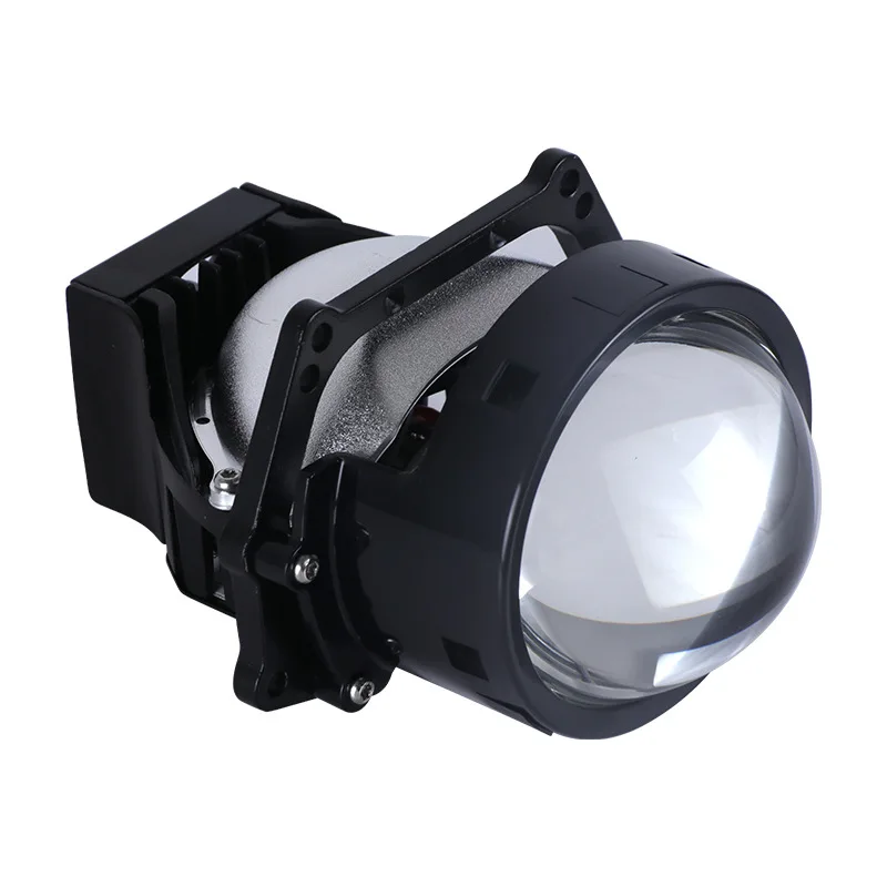 3 Inch Super Short Bi LED Projector Lens Universal Car Headlight Retrofit High Low Beam Integrated Driving Lamp Upgrade Kit