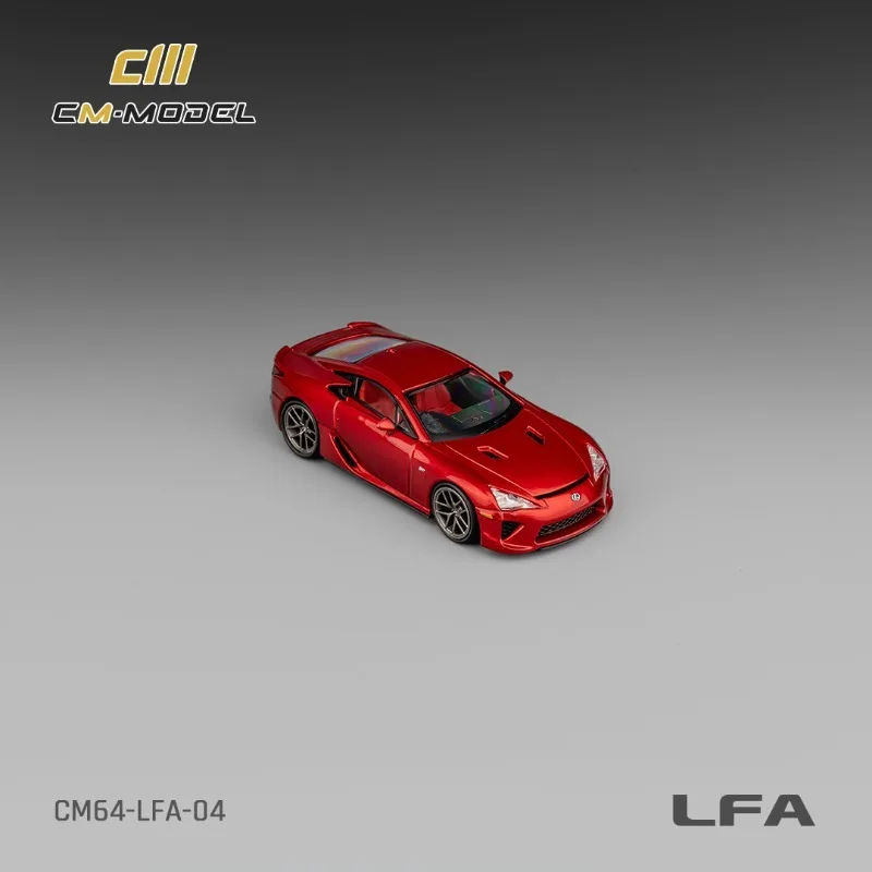 CM Model 1/64 Lexus LFA Su Zhou GTSHOW Legering Motorvoertuig Speelgoed spuitgieten Metalen Model Collectie Jongen Kerstcadeaus