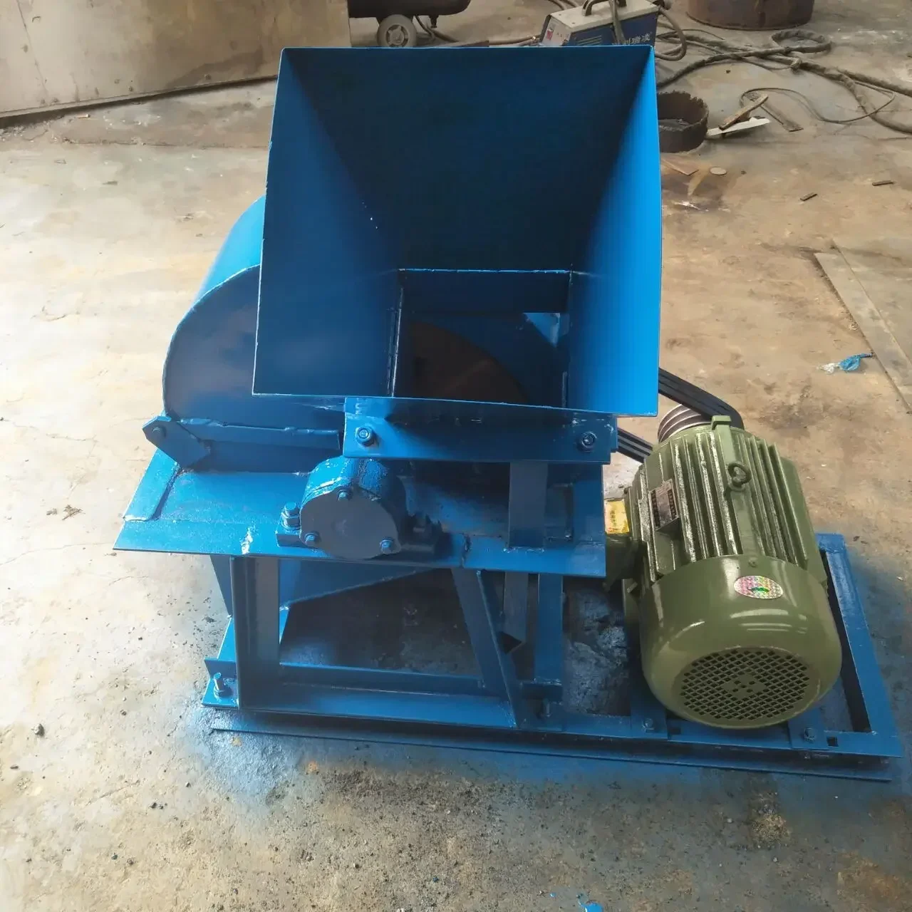 Manufacture Plant Farms Wood Chipper Automatic Wood Crusher HJ-MX500 Heavy Forestry Equipment