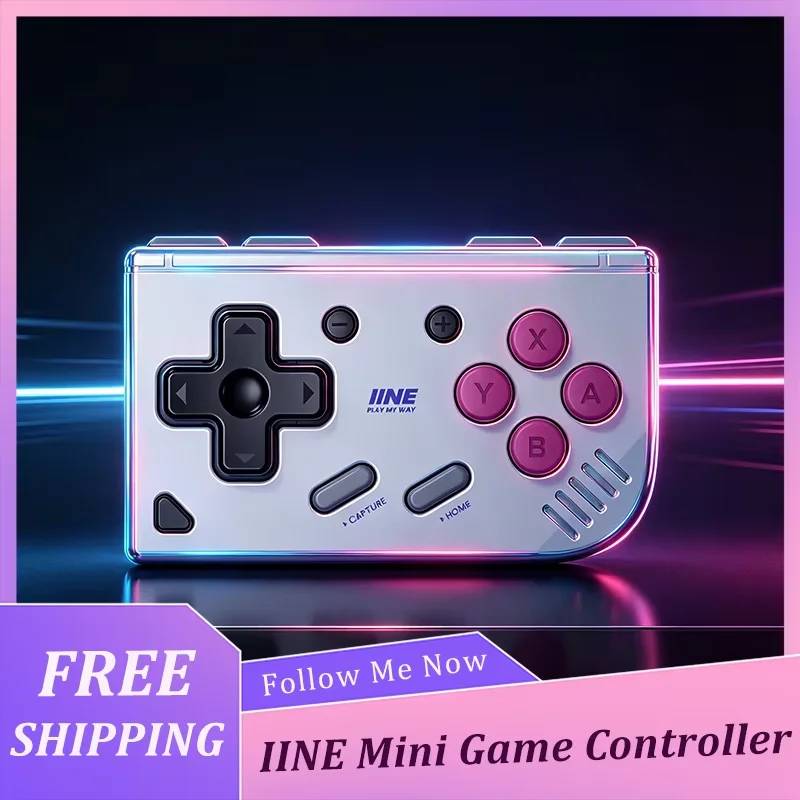 IINE Mini Retro Ananke Gen 2 Portable Controller for Android / iOS / PC Steam / Simulation Game Multi-platform Portable Handle