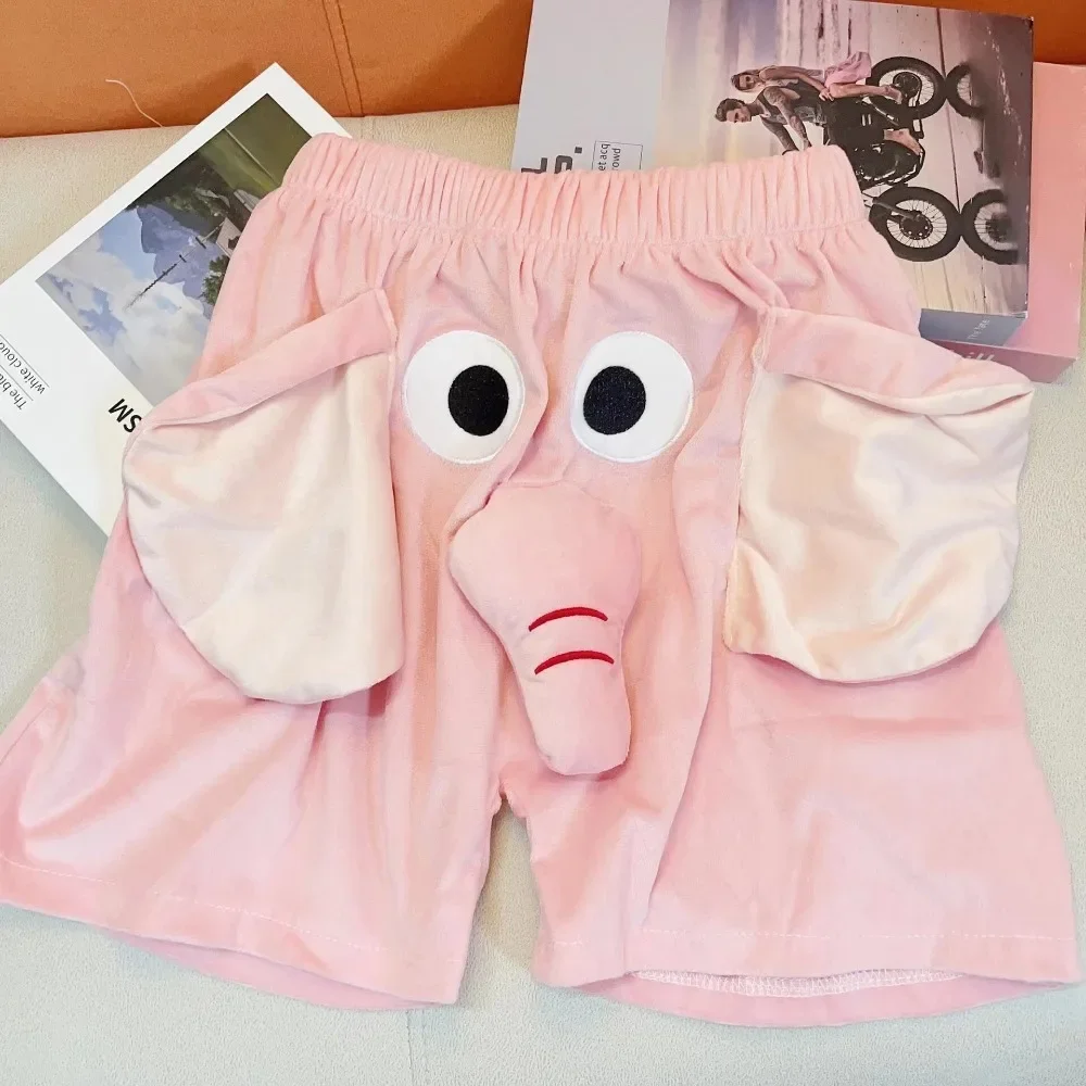 Pyjama Amusant avec Pantalon Large en Forme d'Éléphant, Costume de Couple, Vêtements de Maison en Antarctique Couinant N