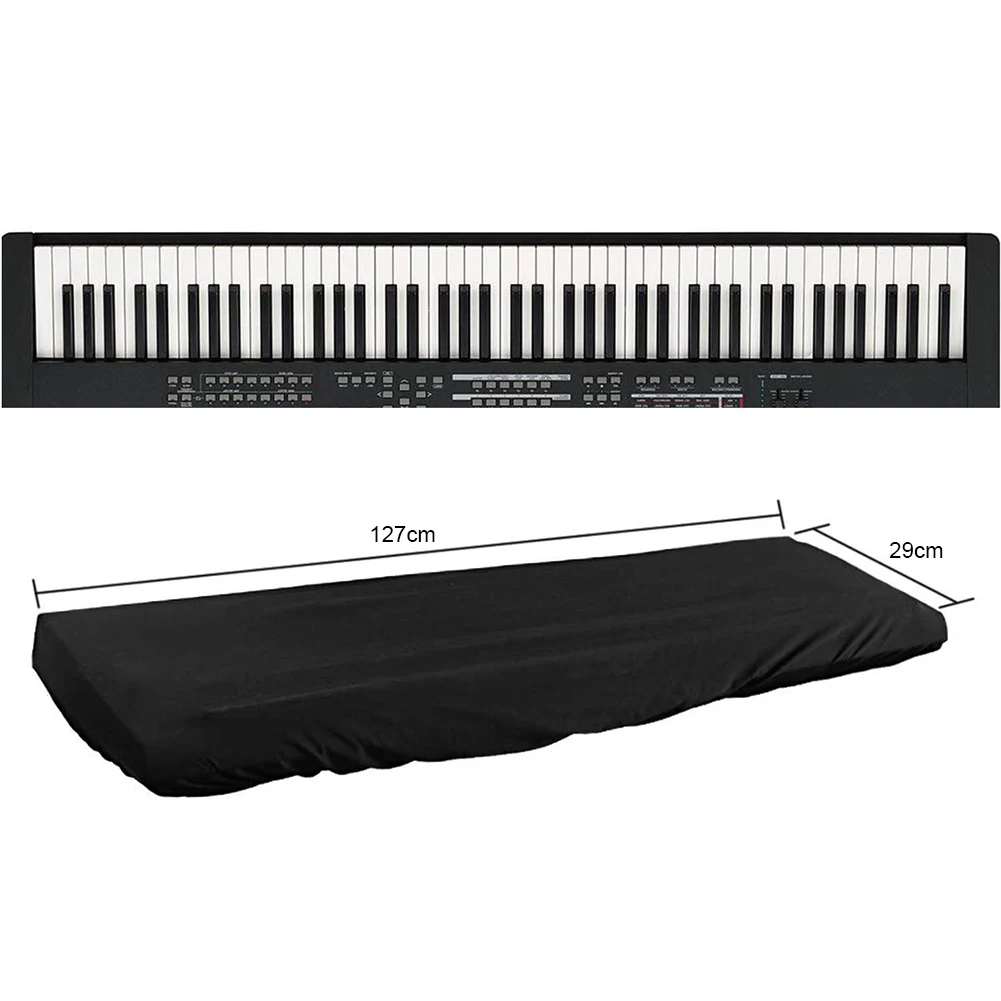 88 Key Digital Electronic Piano Cover Fabric Light Thin Keyboard Instrument Dust Cover Breathable Heat Radiation Dustproof