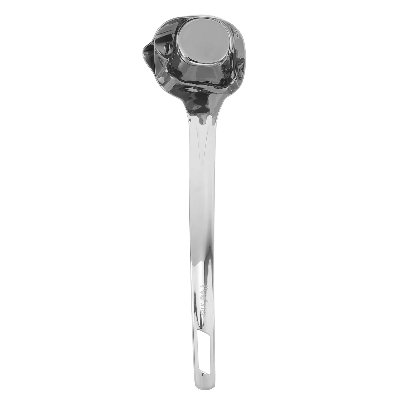 

Oil Separator Soup Ladle Stainless Steel Fat Skimmer Spoon Grease Strainer Hot Pot Cookware Tool Gravy Spoon Long Handle Ladle