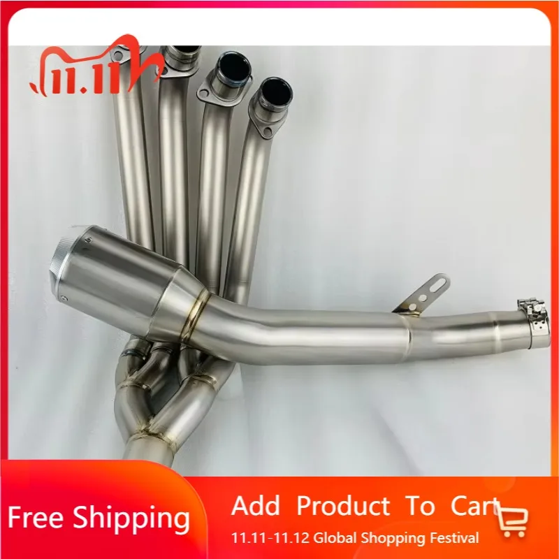 

STLF New for CBR650R/F/AR Motorcycle Exhaust Pipe Carbon Fiber Modified AK