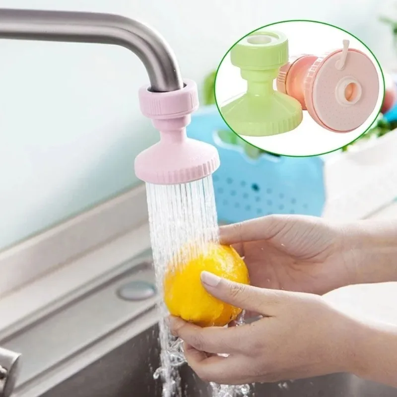 

2 colors Secure Kitchen Water-saving Cute Shower Filter Faucet Tap Water Valve Splash Regulator Kitchen Accessories