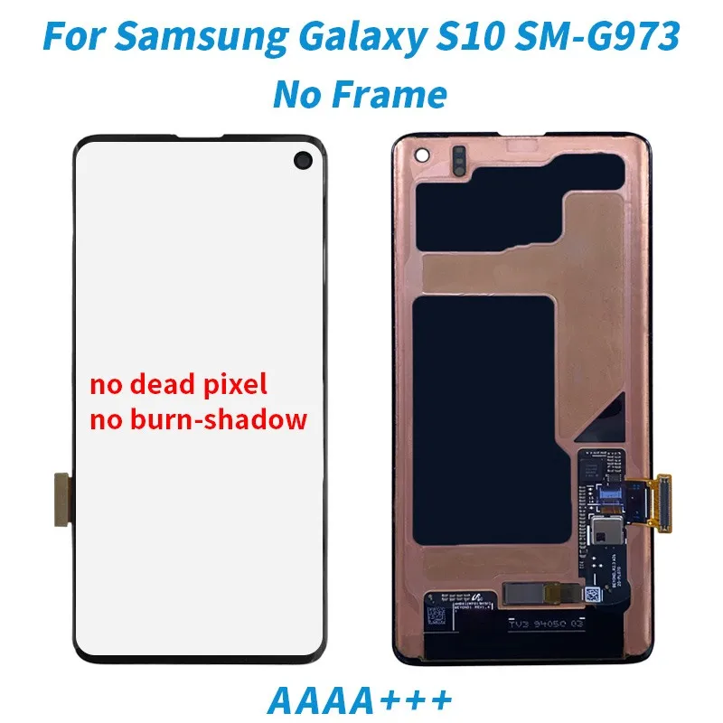 AMOLED S10 G973 LCD With Frame for SAMSUNG Galaxy S10E SM-G970F
