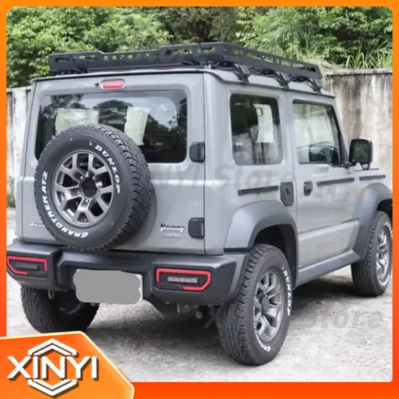 for Lantsun JMN131 LED Tail Lights Rear Light Plastic Brake Turn Signal Lights for Jimny JB74 2019-2026+ 3/5 Door