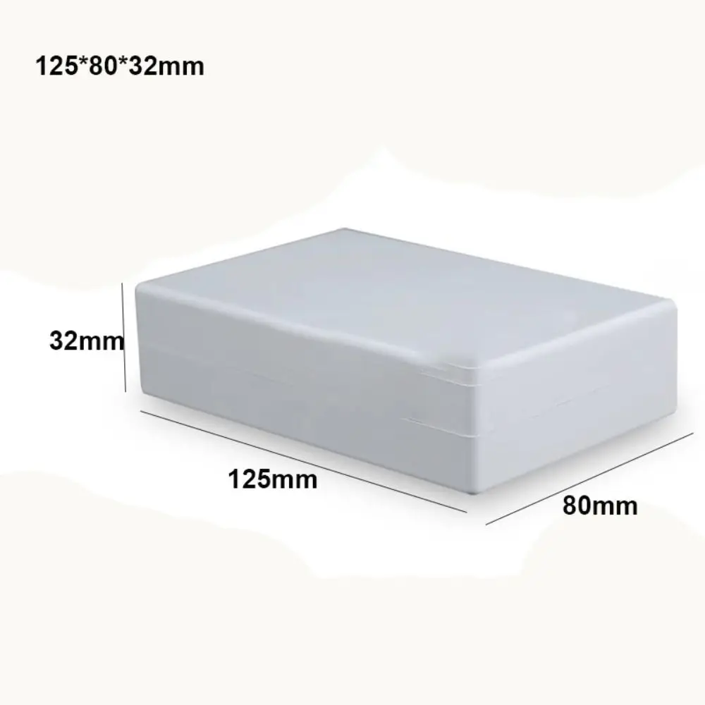 Waterproof Project Enclosure Boxes White Black ABS Plastic Storage Case 10 Styles Housing Instrument Case Electronic Supplies