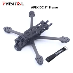 APEX DC HD Kit telaio FPV in fibra di carbonio Freestyle 5 pollici 5 