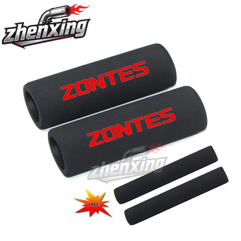 ل ZONTES 368G 368D/M/E/K 703F ADV 703RR G1 125 ZT125/U ZT310 ZT310R ZT310X ZT310T ZT310V دراجة نارية قبضة الإسفنج قبضة المقود