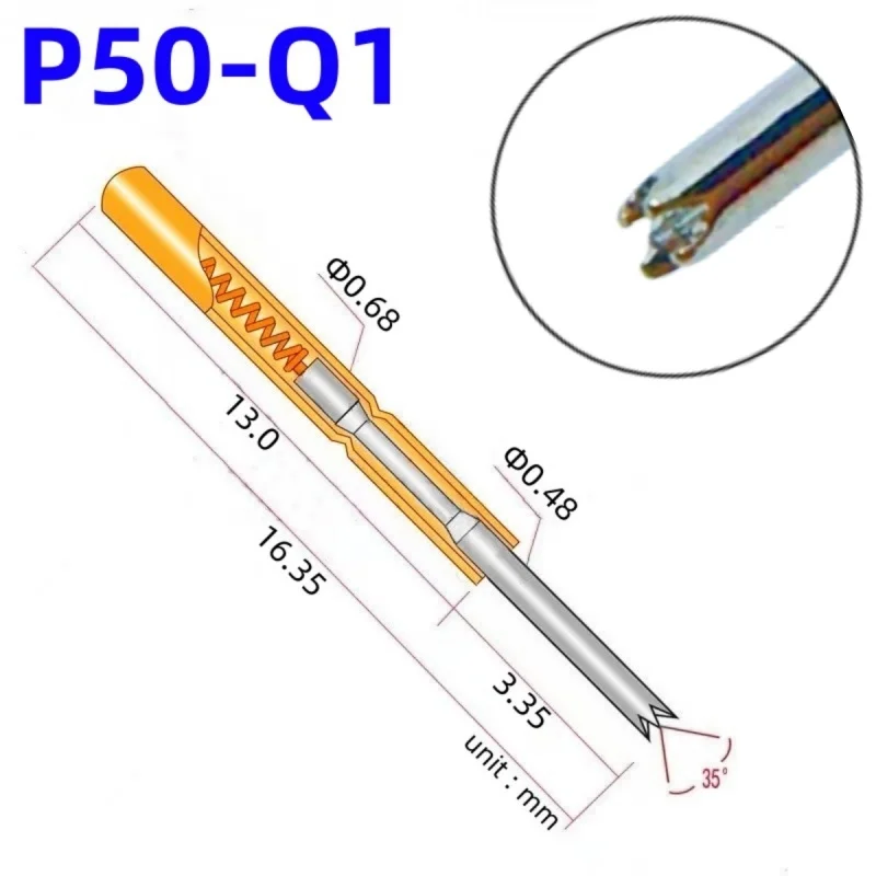 20/100PCS P50-Q1 Sp… - image